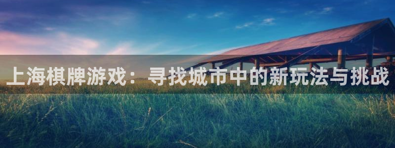 大神吧pc28软件：上海棋牌游戏：寻找城市中的新玩法与挑战
